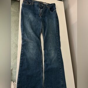 Old Navy Dark Wash Low Rise Flare Jeans